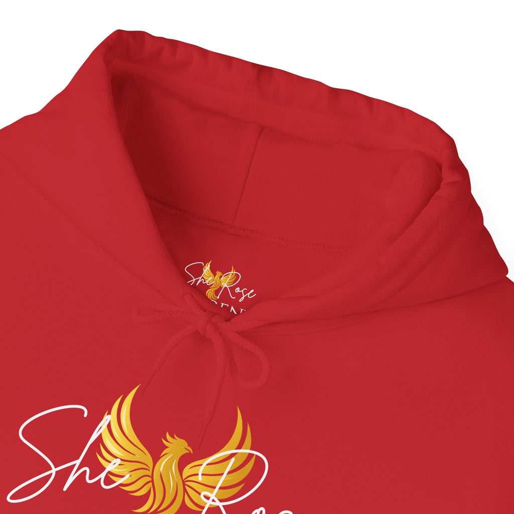 She Rose Different™ Hoodie — Women's Inspirational Sweatshirt