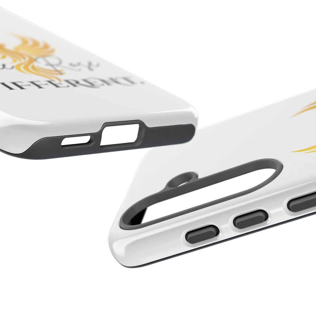 She Rose Different™ Phone Case —  Inspirational Gold Phoenix Design