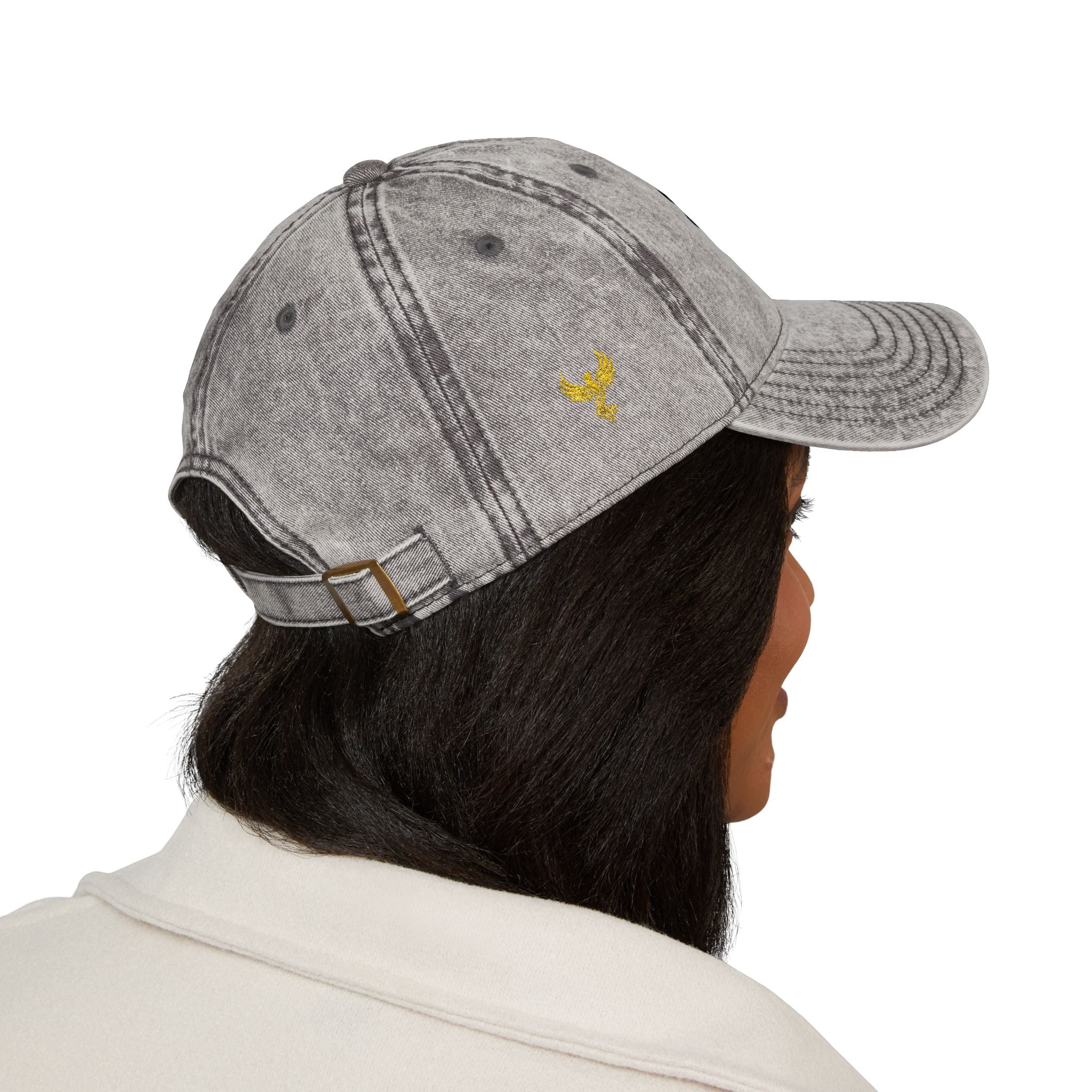 Still Rising™ Distressed Embroidered Hat For Women — Red, Charcoal or Maroon