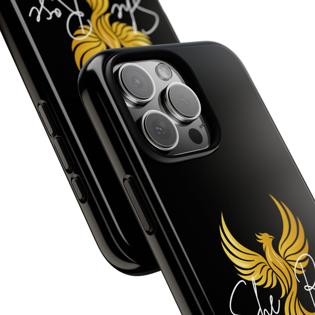 She Rose Different™ Phone Case — Black