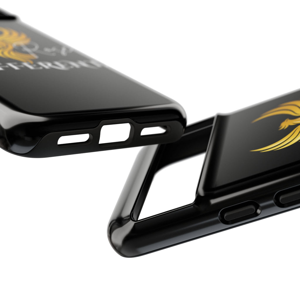 She Rose Different™ Phone Case — Black