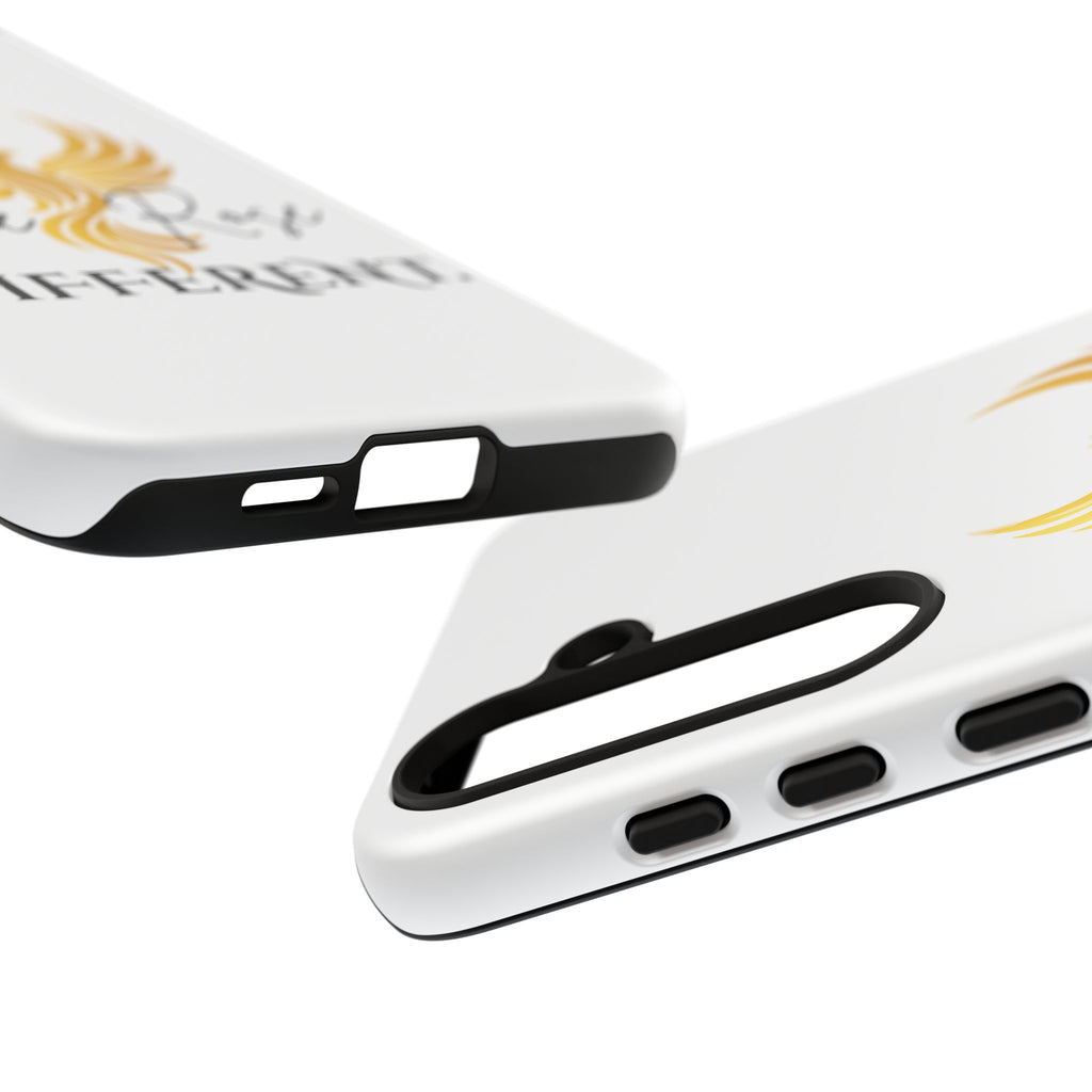 She Rose Different™ Phone Case —  Inspirational Gold Phoenix Design