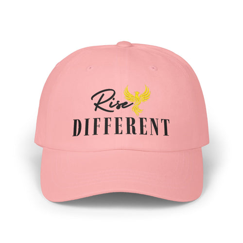 Rise Different™ Hat — Embroidered Motivational Baseball Cap