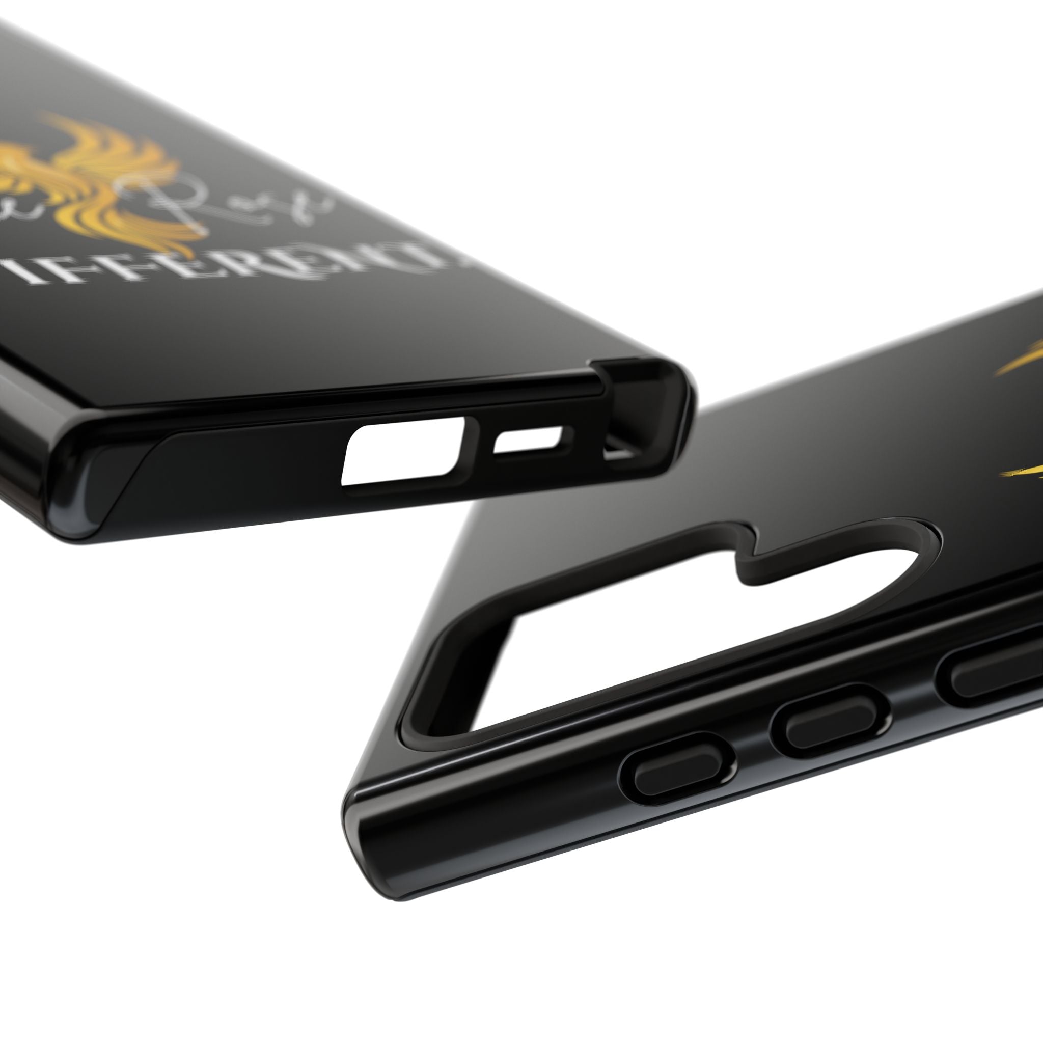 She Rose Different™ Phone Case — Black