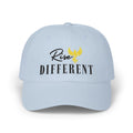 Rise Different™ Hat — Embroidered Motivational Baseball Cap