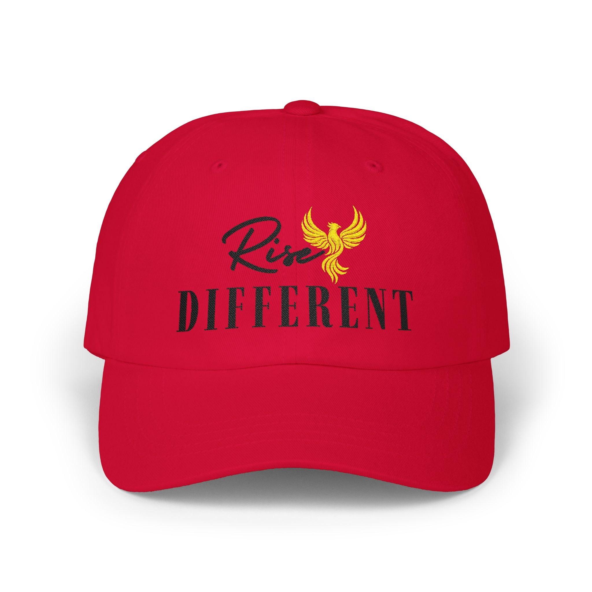 Rise Different™ Hat — Embroidered Motivational Baseball Cap