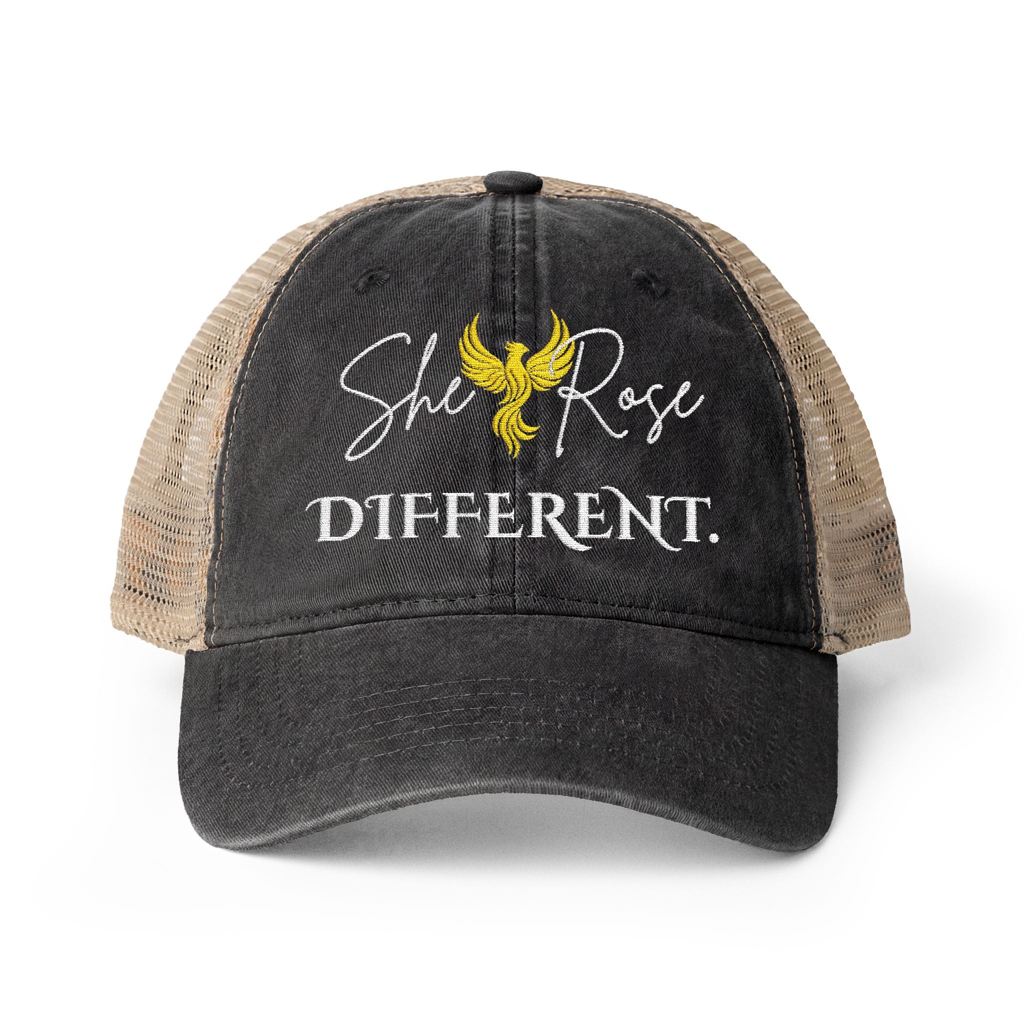 She Rose Different™ Women's Washed Mesh-Back Cap