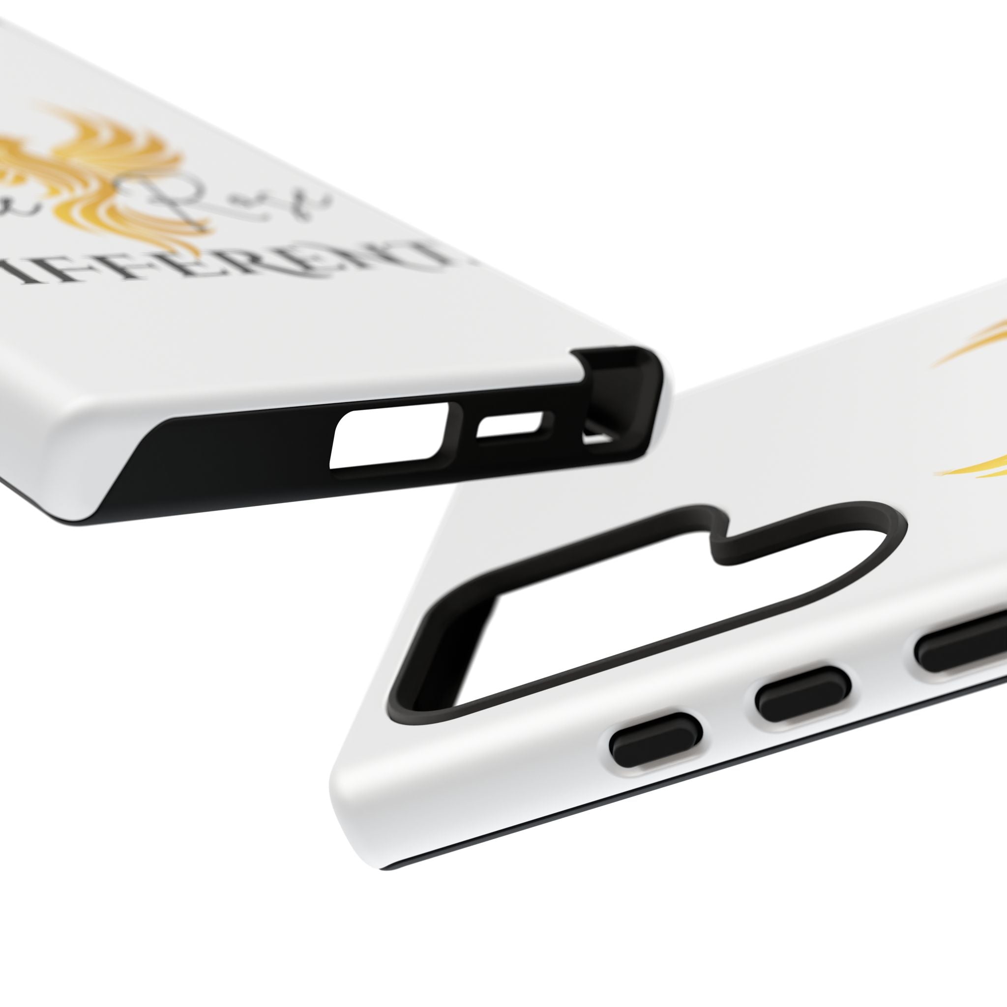 She Rose Different™ Phone Case —  Inspirational Gold Phoenix Design