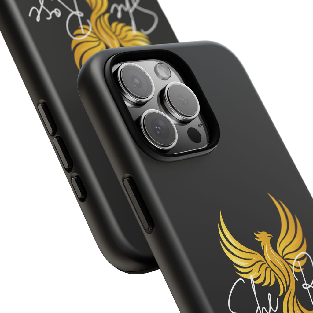 She Rose Different™ Phone Case — Black