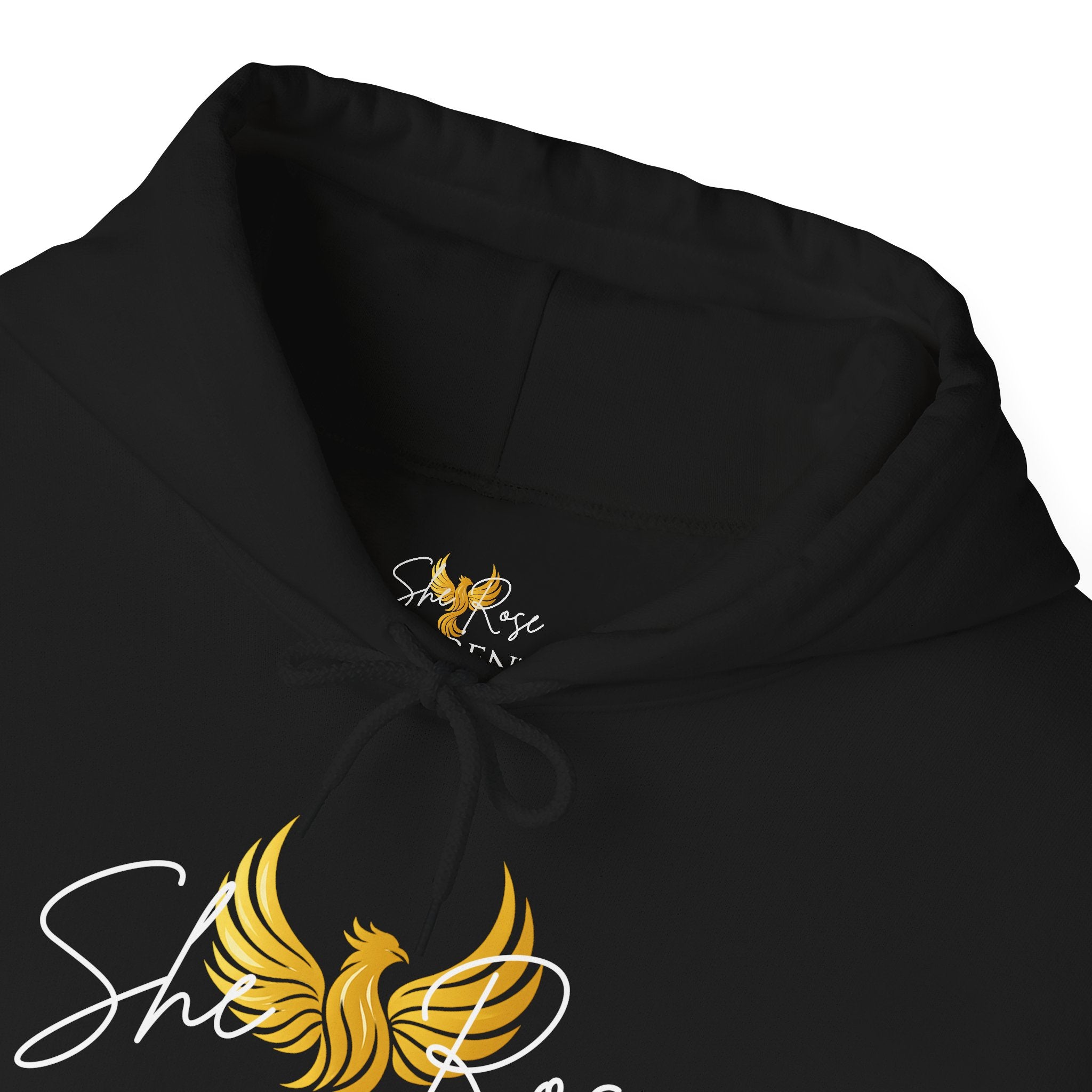 She Rose Different™ Hoodie — Women's Inspirational Sweatshirt