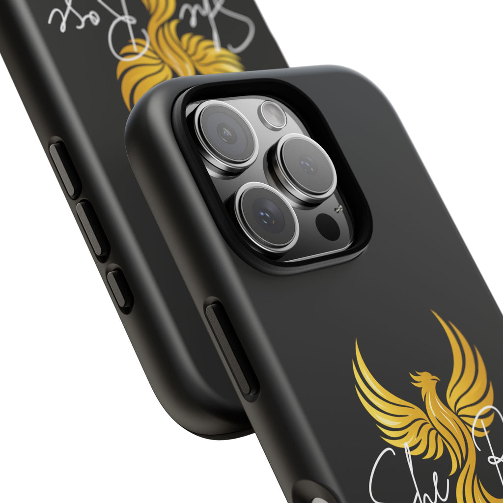 She Rose Different™ Phone Case — Black