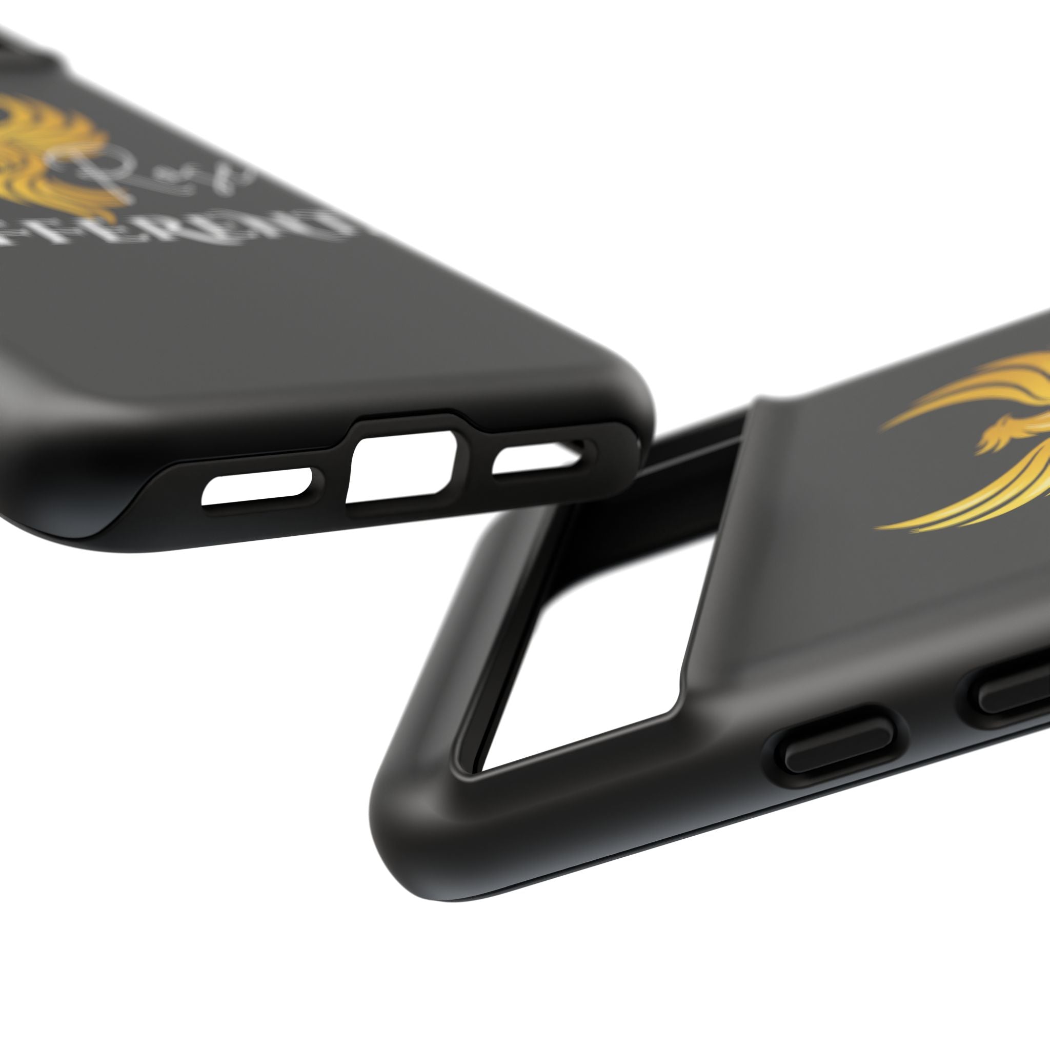 She Rose Different™ Phone Case — Black