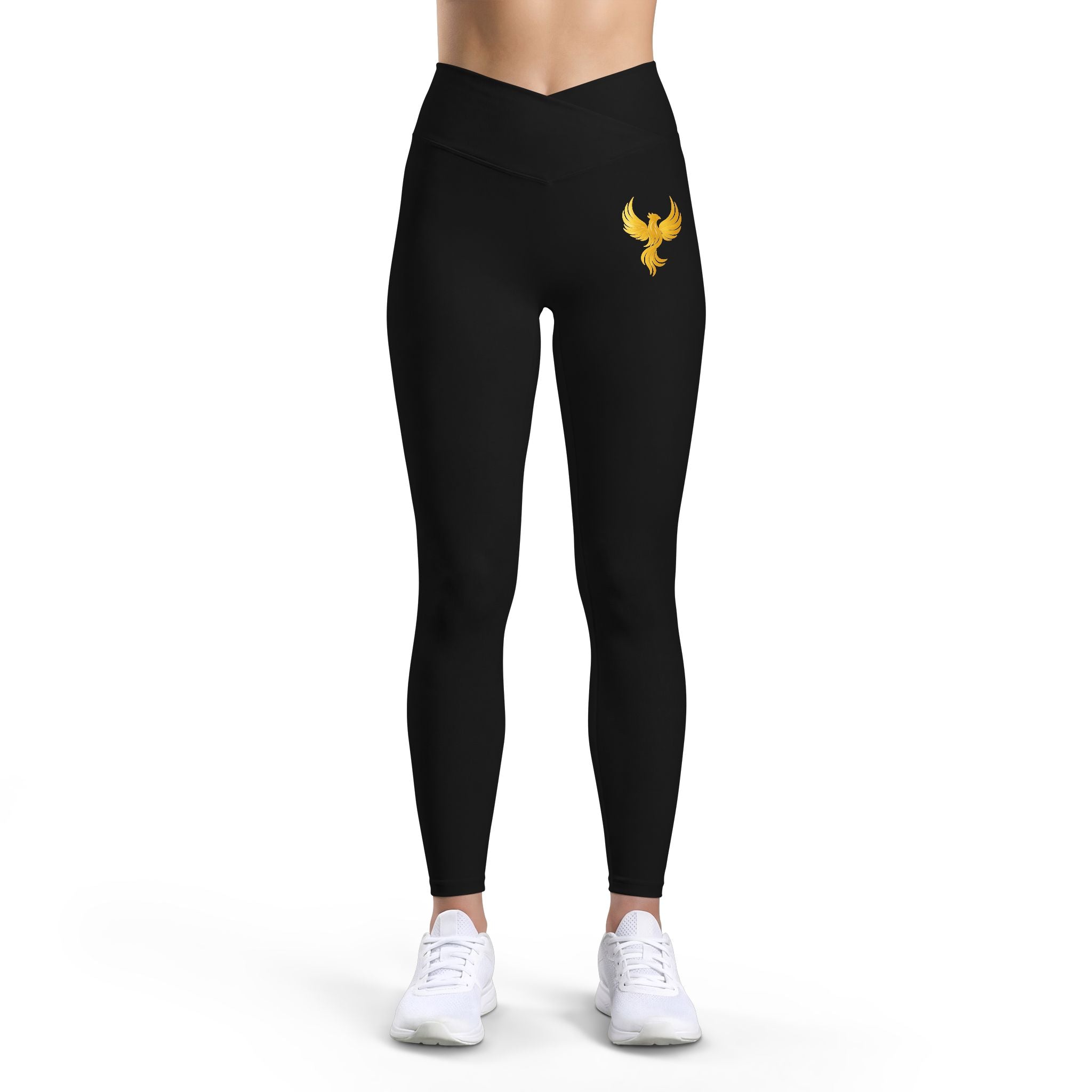 Gold Phoenix Rising Women’s Luxe Leggings