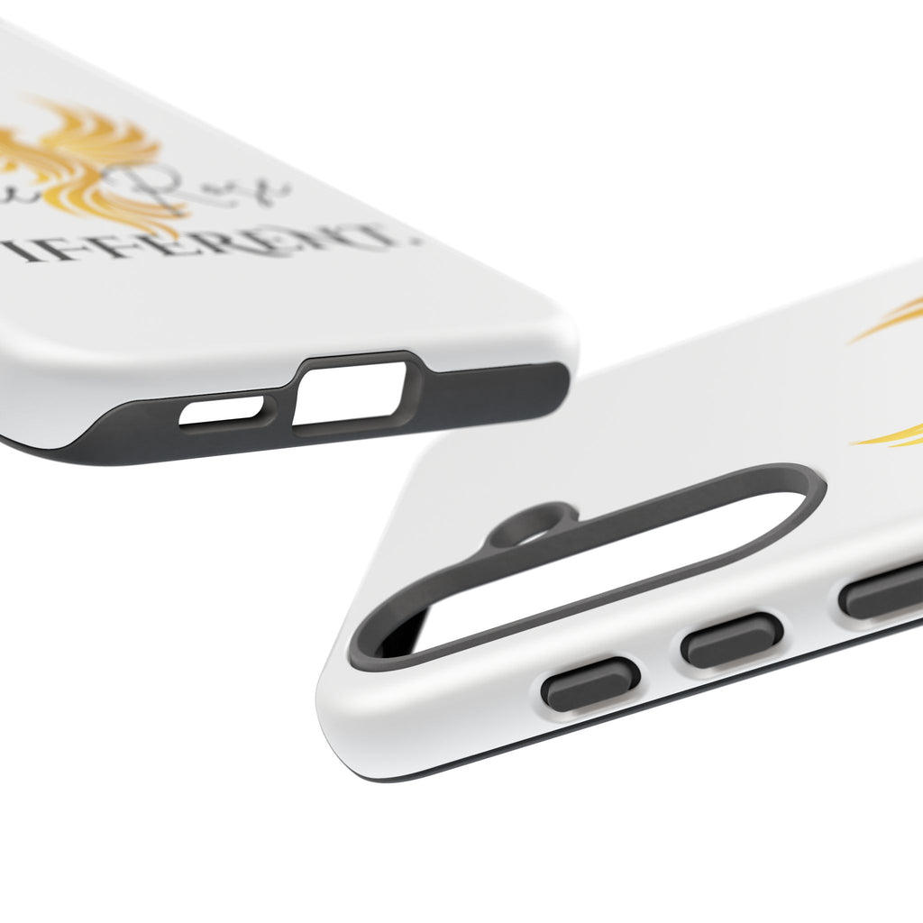 She Rose Different™ Phone Case —  Inspirational Gold Phoenix Design