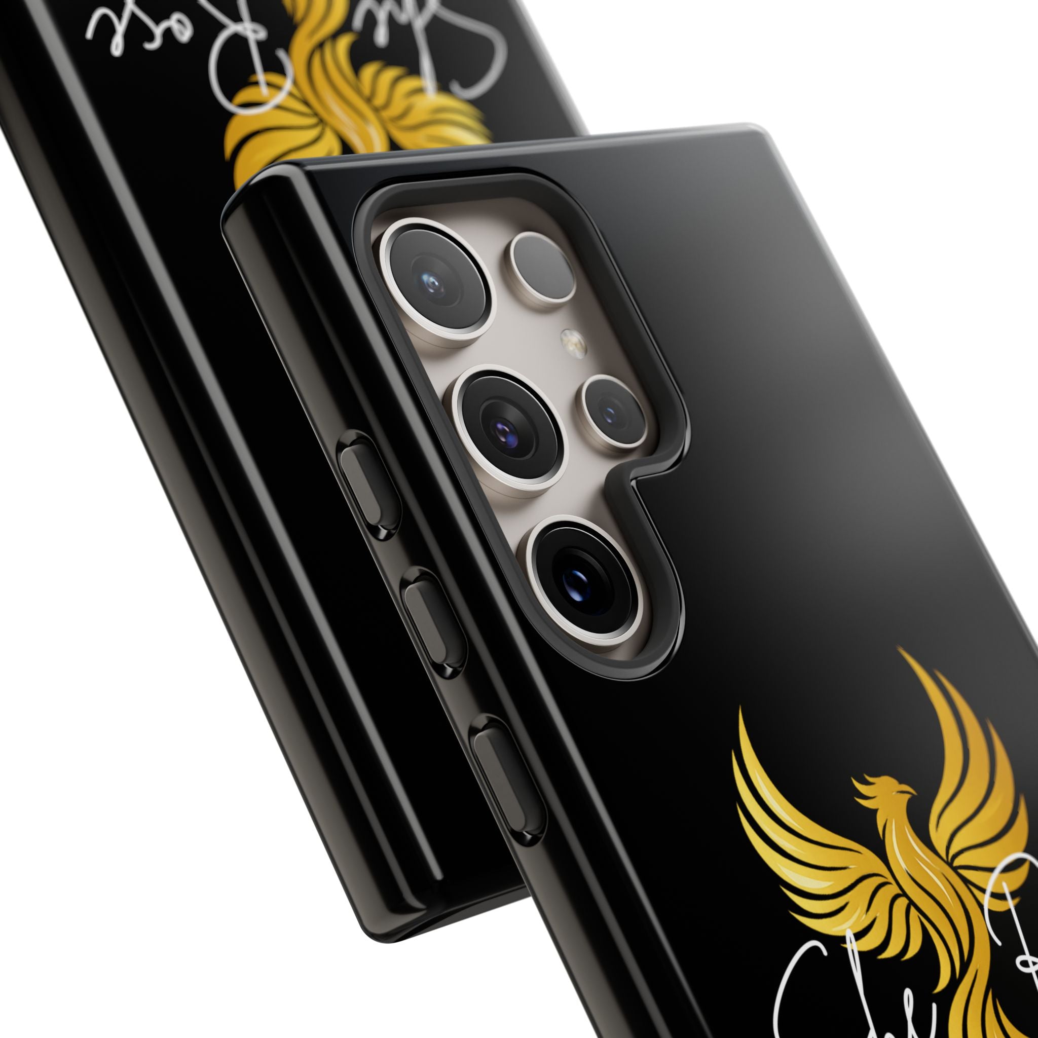 She Rose Different™ Phone Case — Black