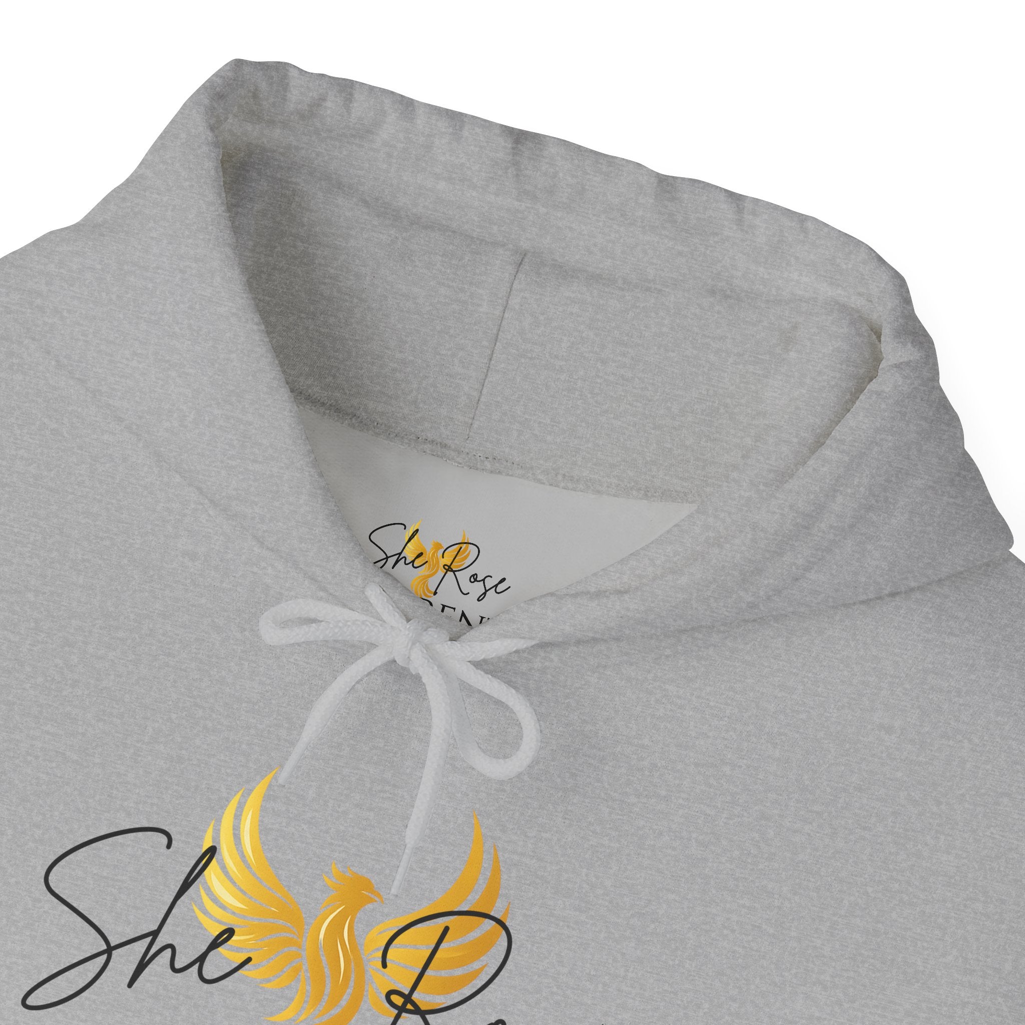 She Rose Different™ Hoodie — Women's Inspirational Sweatshirt