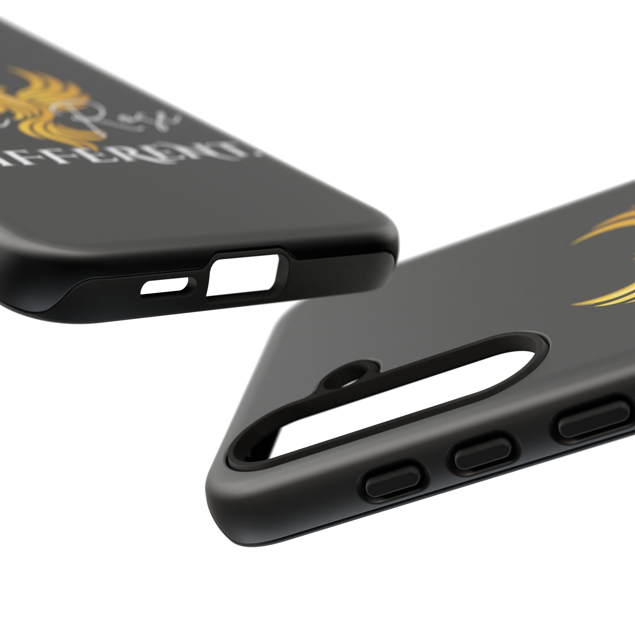 She Rose Different™ Phone Case — Black