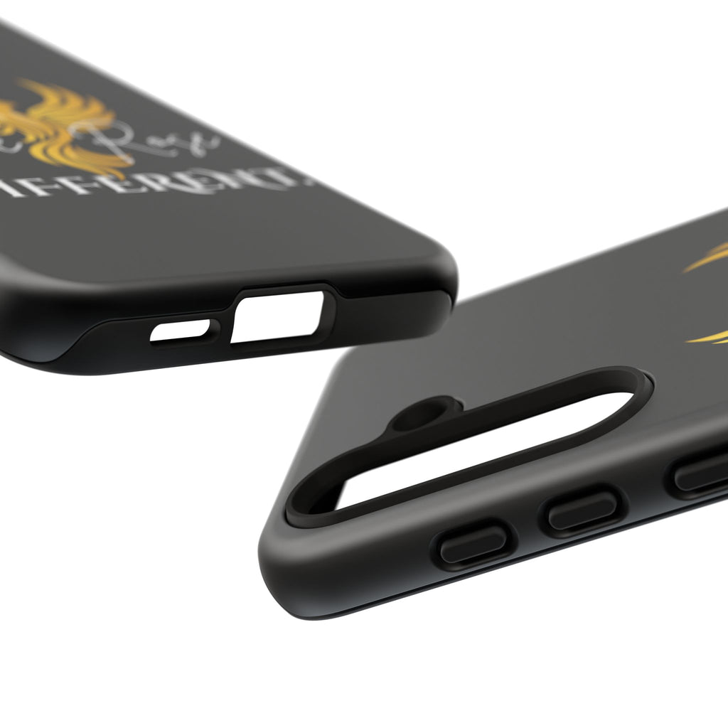 She Rose Different™ Phone Case — Black