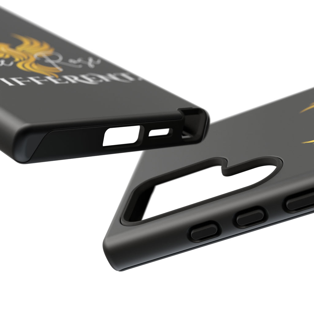 She Rose Different™ Phone Case — Black