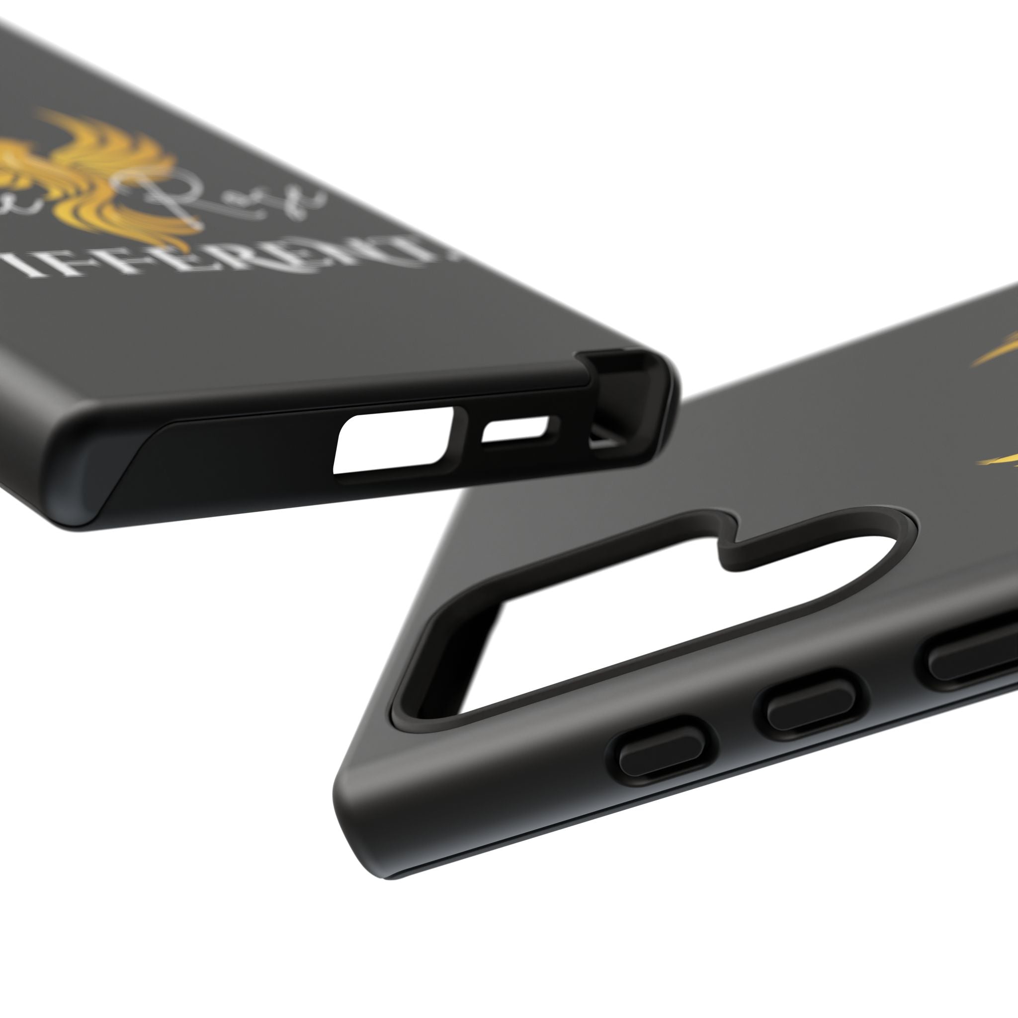 She Rose Different™ Phone Case — Black