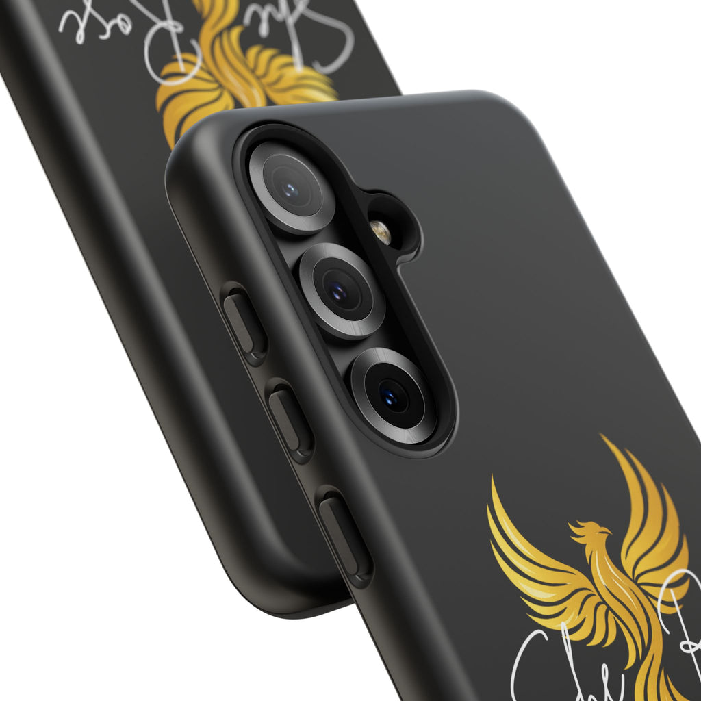 She Rose Different™ Phone Case — Black